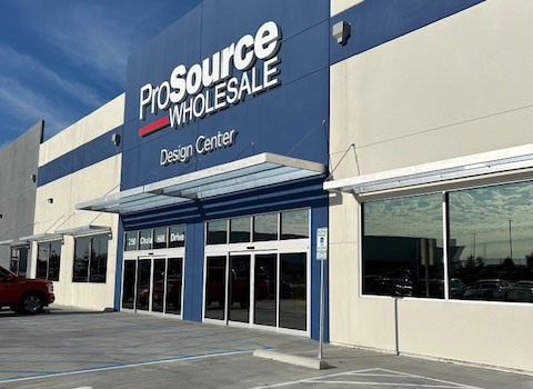 A Prosource showroom store front