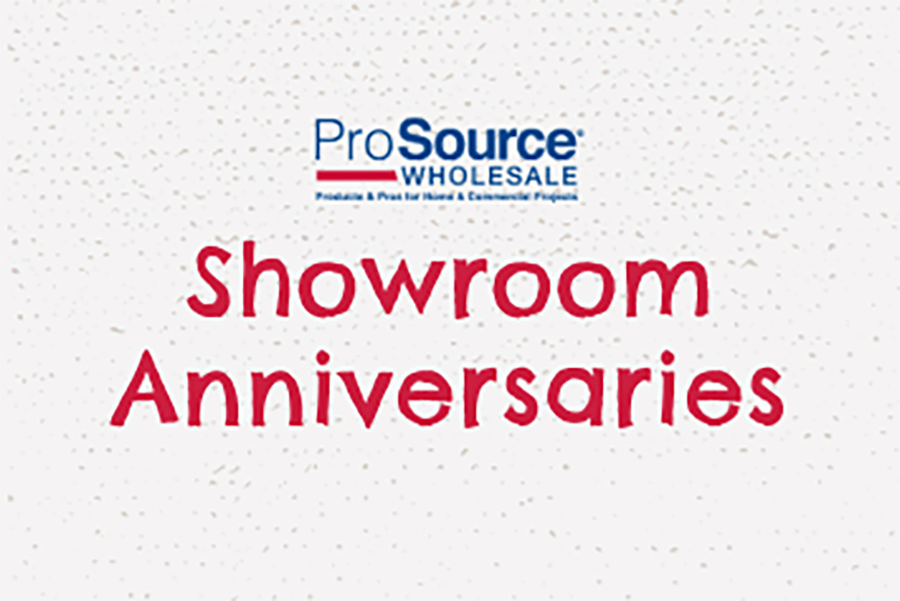 Showroom anniversaries