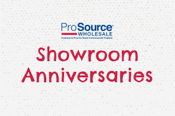 Showroom Anniversary Graphic