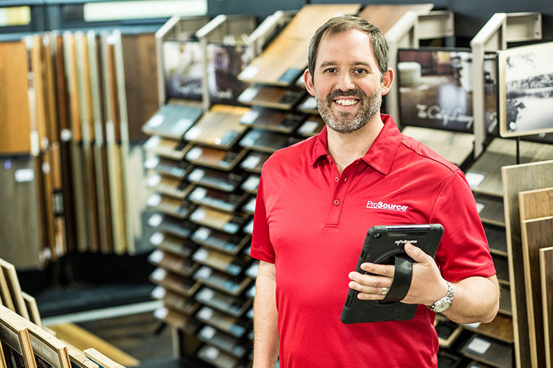 prosource wholesale franchisee smiling